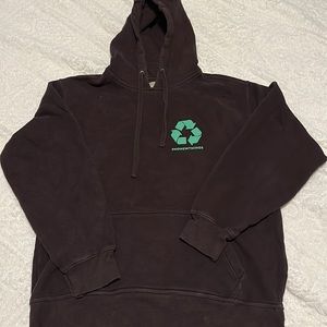 No New Things Brown Hoodie